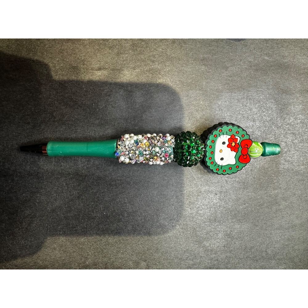Custom Handmade Rhinestone Character & Novelty Pens - Picture 8 of 9